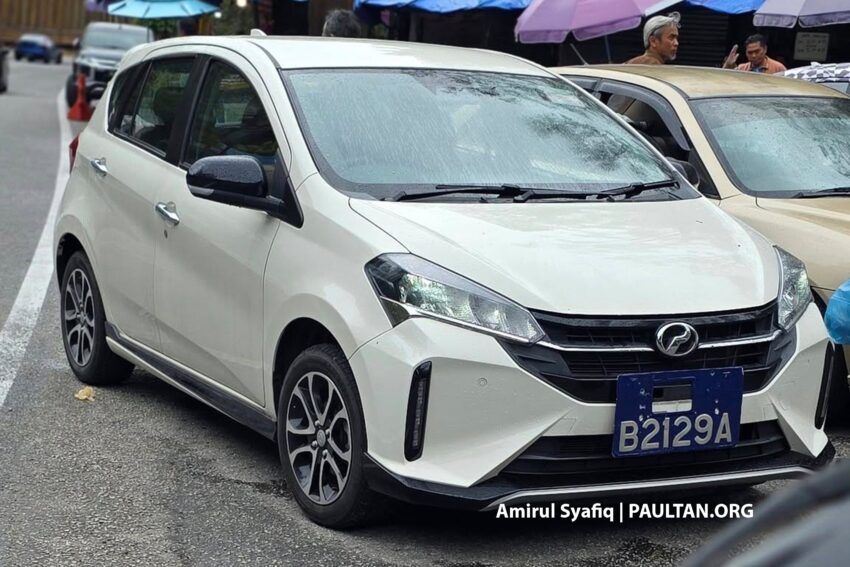 2025 Proton Saga 小改款路测被拍, 竟与一辆 Myvi 同行? 289703