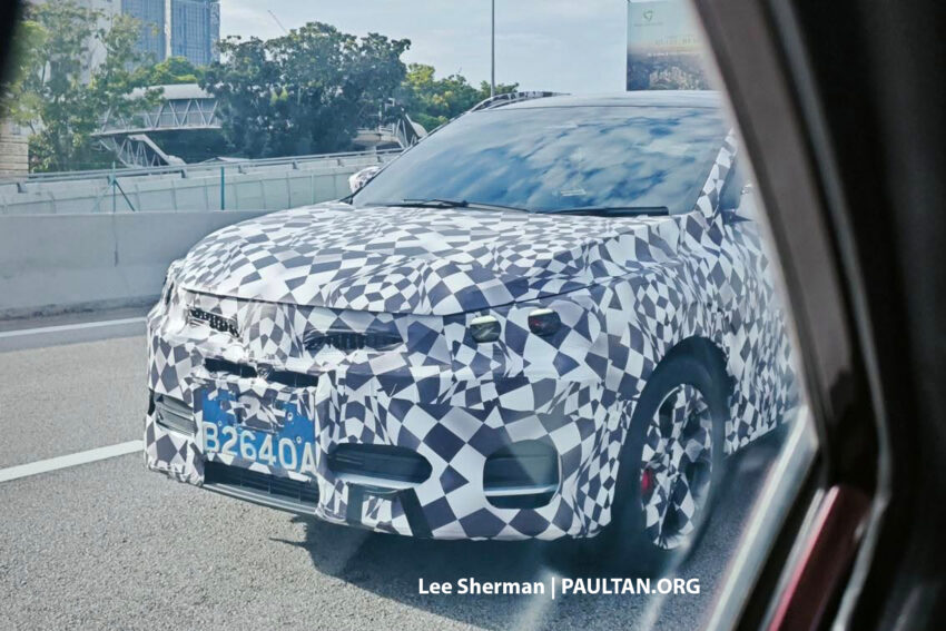 Proton X50 小改款路测再次被拍, 贯穿式尾灯, 或改为四缸 289675