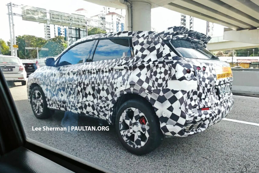Proton X50 小改款路测再次被拍, 贯穿式尾灯, 或改为四缸 289676