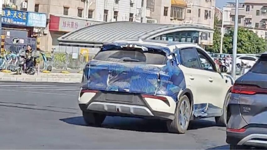 比亚迪 BYD Atto 3 小改款中国测试被拍, 今年第二季发布 288039