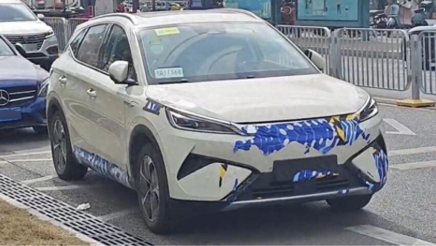 比亚迪 BYD Atto 3 小改款中国测试被拍, 今年第二季发布 288041