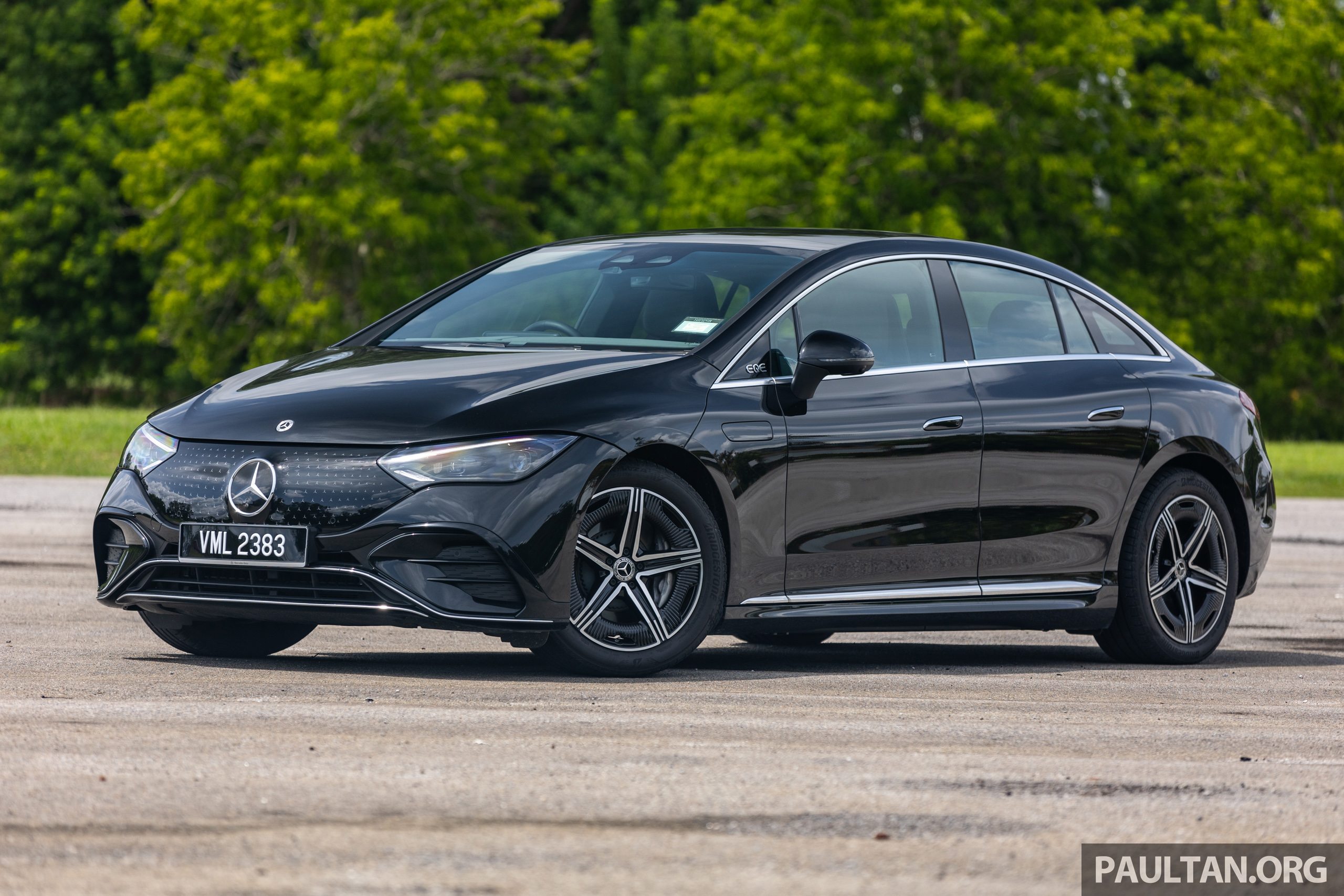 图集：Mercedes-Benz EQE 350+ AMG Line，售RM430k