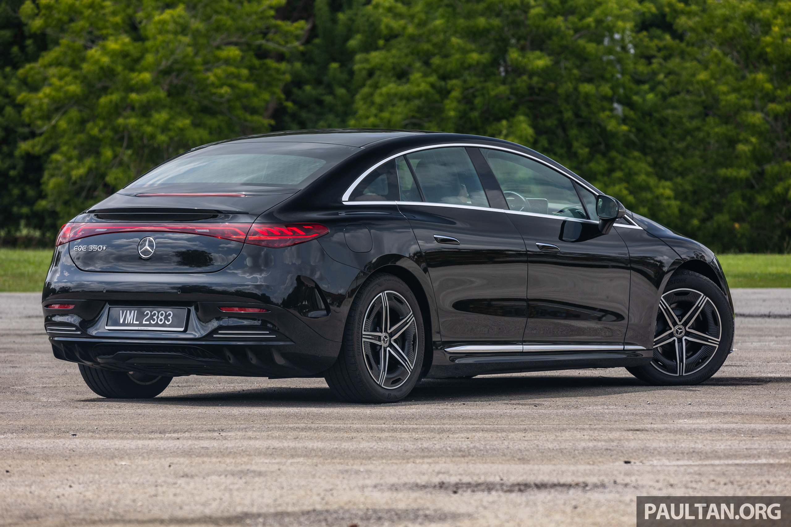 图集：Mercedes-Benz EQE 350+ AMG Line，售RM430k
