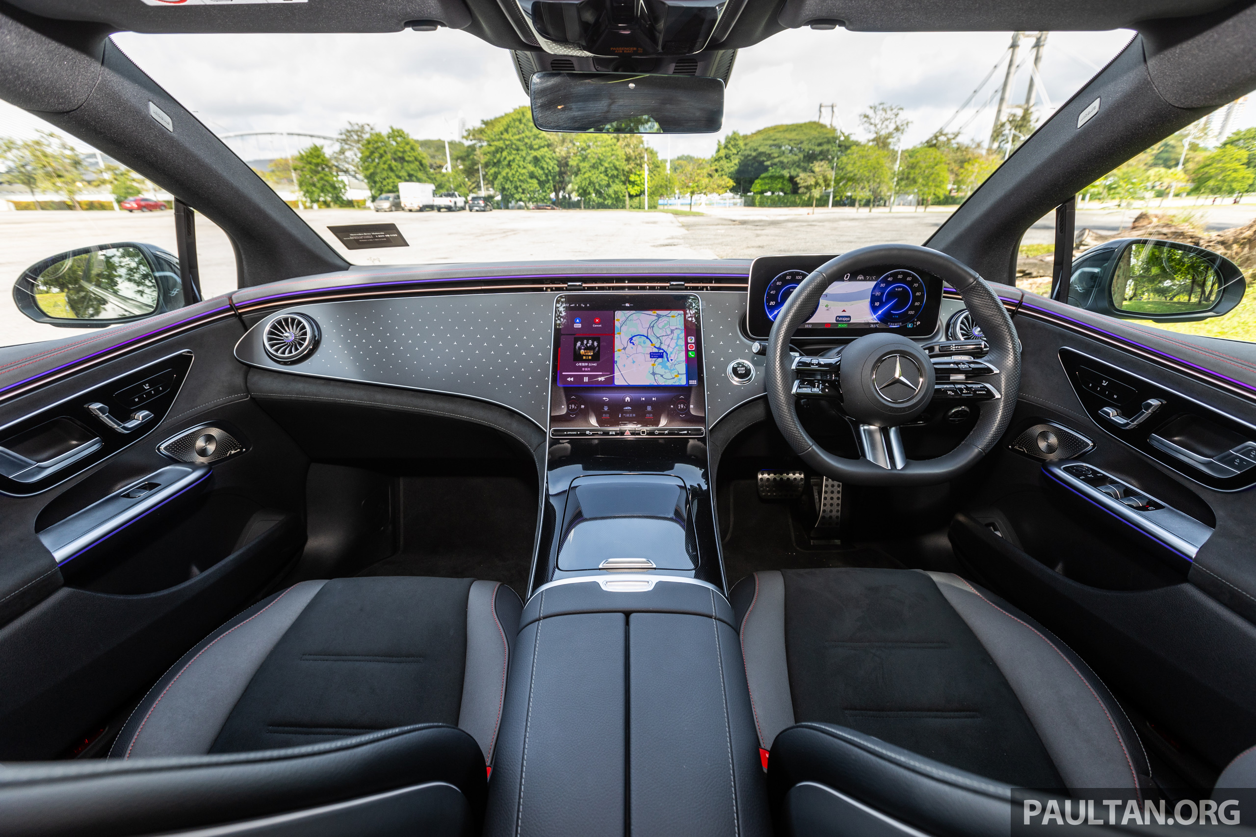 图集：Mercedes-Benz EQE 350+ AMG Line，售RM430k