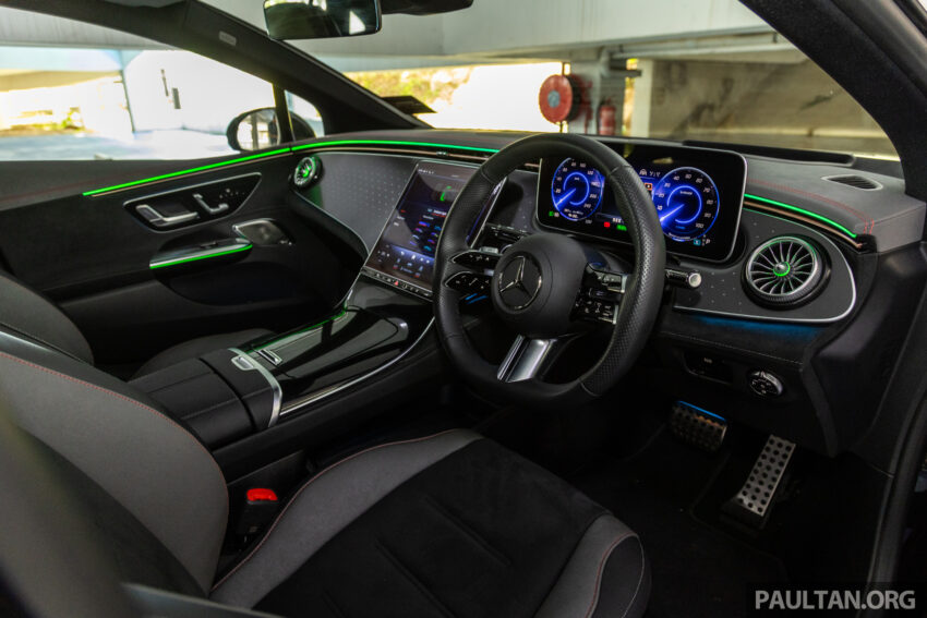 图集：Mercedes-Benz EQE 350+ AMG Line，售RM430k 290320