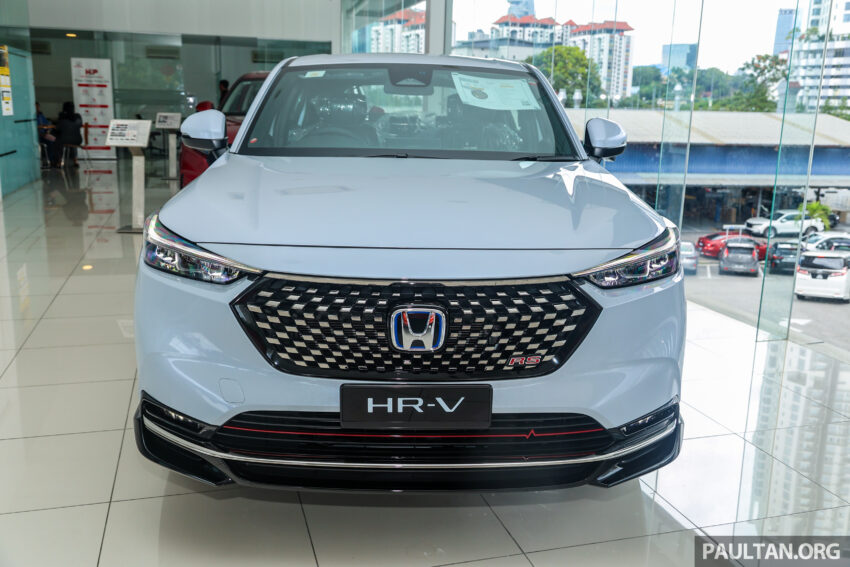 图集：2025 Honda HR-V RS e:HEV 搭 Stellar Diamond Pearl 车身配色实拍！小改款前的新配色方案，源自 WR-V 291070