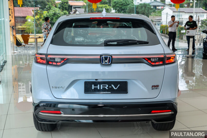 图集：2025 Honda HR-V RS e:HEV 搭 Stellar Diamond Pearl 车身配色实拍！小改款前的新配色方案，源自 WR-V 291071