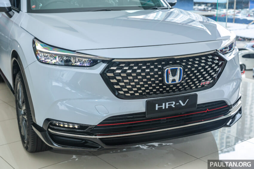 图集：2025 Honda HR-V RS e:HEV 搭 Stellar Diamond Pearl 车身配色实拍！小改款前的新配色方案，源自 WR-V 291072