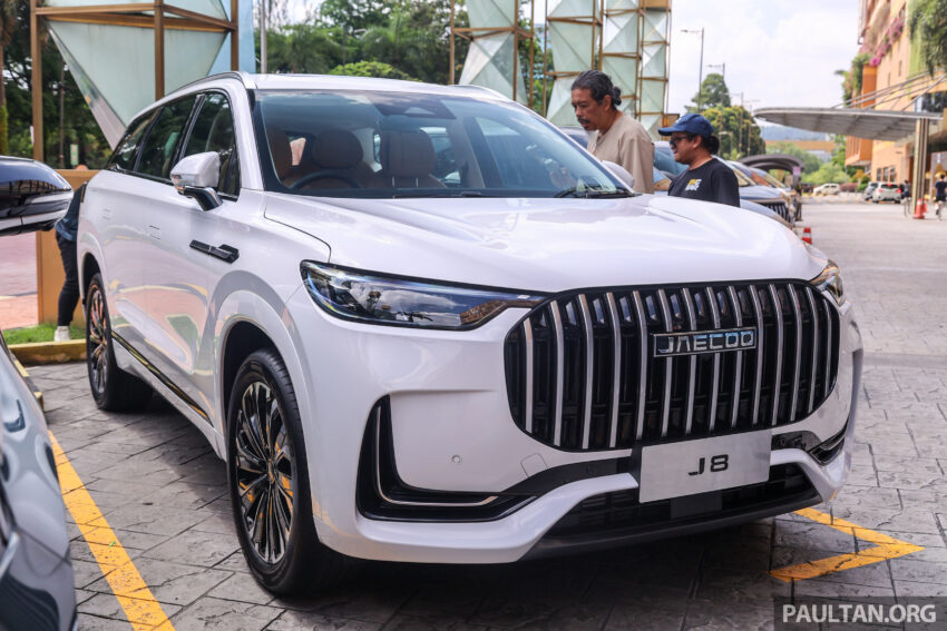 发布在即！Jaecoo J8 再次于本地公开亮相，提供五座 2WD 及六座 AWD 两种版本，预售价RM195k和RM220k 292507