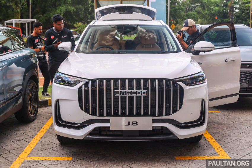 发布在即！Jaecoo J8 再次于本地公开亮相，提供五座 2WD 及六座 AWD 两种版本，预售价RM195k和RM220k 292508