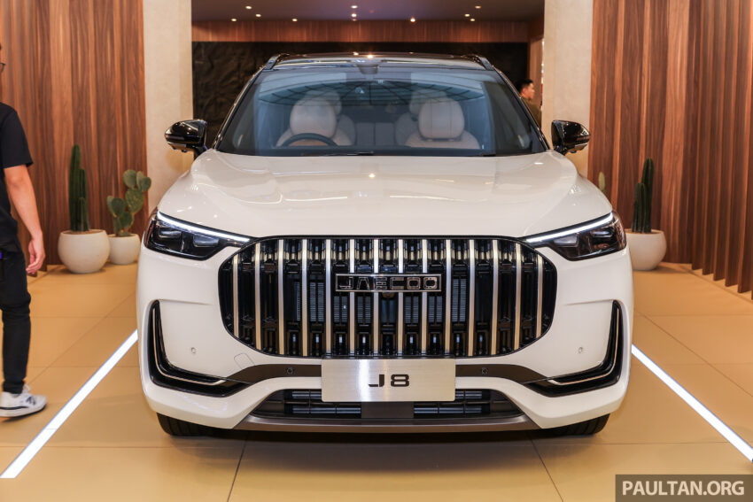发布在即！Jaecoo J8 再次于本地公开亮相，提供五座 2WD 及六座 AWD 两种版本，预售价RM195k和RM220k 292561