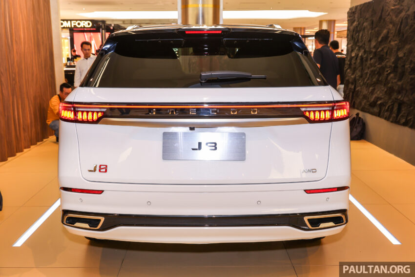 发布在即！Jaecoo J8 再次于本地公开亮相，提供五座 2WD 及六座 AWD 两种版本，预售价RM195k和RM220k 292562