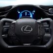 2025年式 Lexus RZ 小升级版全球首发, 新增 RZ 550e F Sport, 改用电传方向盘系统, 续航里程提高, 性能操控更强