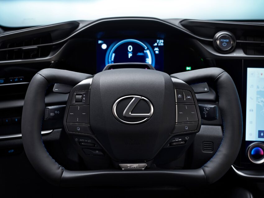 2025年式 Lexus RZ 小升级版全球首发, 新增 RZ 550e F Sport, 改用电传方向盘系统, 续航里程提高, 性能操控更强 291041