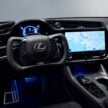 2025年式 Lexus RZ 小升级版全球首发, 新增 RZ 550e F Sport, 改用电传方向盘系统, 续航里程提高, 性能操控更强