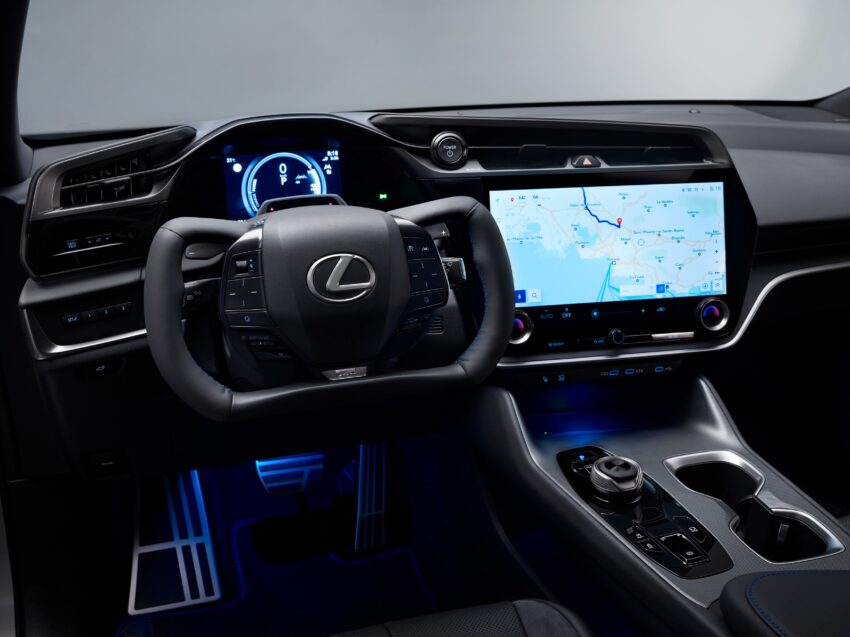 2025年式 Lexus RZ 小升级版全球首发, 新增 RZ 550e F Sport, 改用电传方向盘系统, 续航里程提高, 性能操控更强 291040