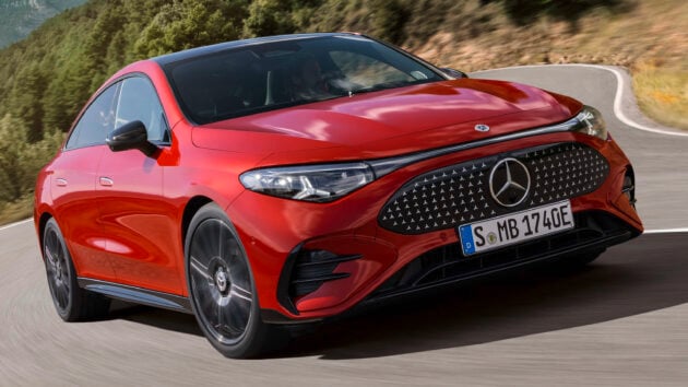 2025 Mercedes-Benz CLA 第三代大改款全球首发, 同时提供纯电动与48V油电版, 纯电续航里程达792公里, 800V架构