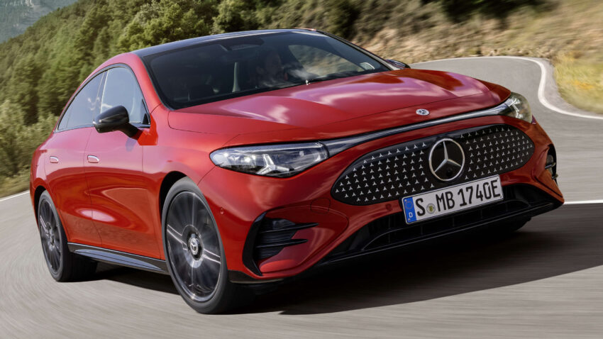 2025 Mercedes-Benz CLA 第三代大改款全球首发, 同时提供纯电动与48V油电版, 纯电续航里程达792公里, 800V架构 291158