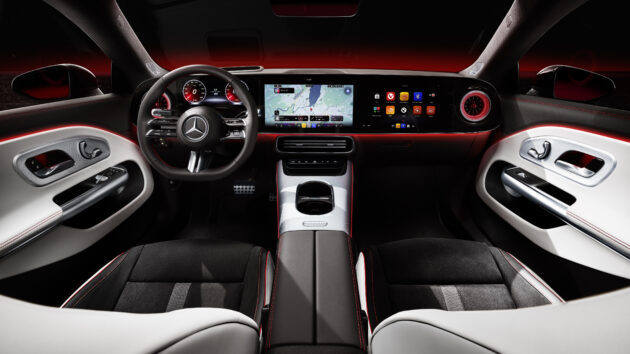 2025 Mercedes-Benz CLA 第三代大改款全球首发, 同时提供纯电动与48V油电版, 纯电续航里程达792公里, 800V架构