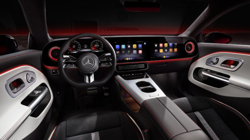 2025 Mercedes-Benz CLA 第三代大改款全球首发, 同时提供纯电动与48V油电版, 纯电续航里程达792公里, 800V架构 291168