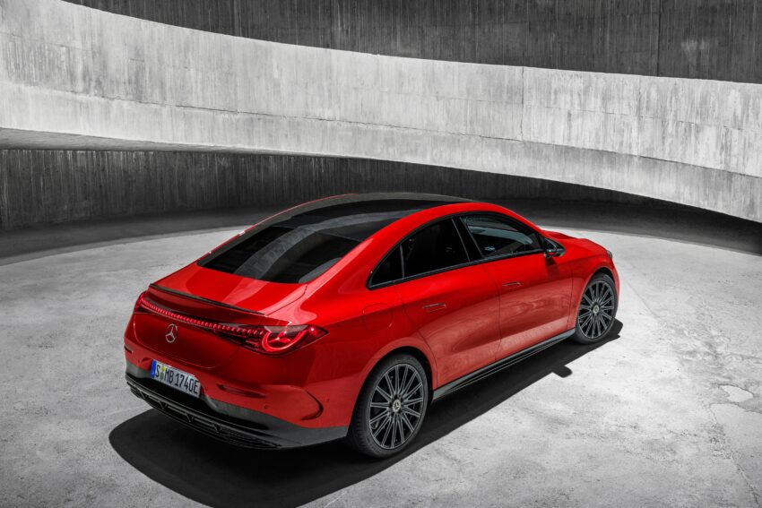 2025 Mercedes-Benz CLA 第三代大改款全球首发, 同时提供纯电动与48V油电版, 纯电续航里程达792公里, 800V架构 291171