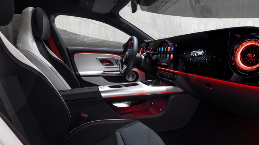2025 Mercedes-Benz CLA 第三代大改款全球首发, 同时提供纯电动与48V油电版, 纯电续航里程达792公里, 800V架构 291172