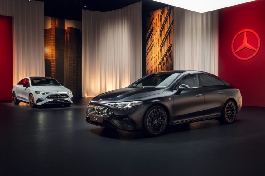 2025 Mercedes-Benz CLA 第三代大改款全球首发, 同时提供纯电动与48V油电版, 纯电续航里程达792公里, 800V架构 291174