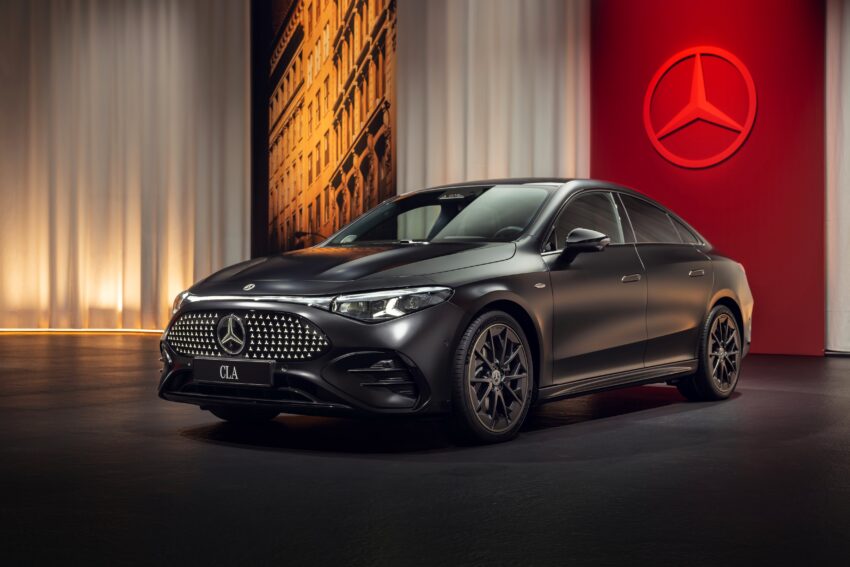 2025 Mercedes-Benz CLA 第三代大改款全球首发, 同时提供纯电动与48V油电版, 纯电续航里程达792公里, 800V架构 291175