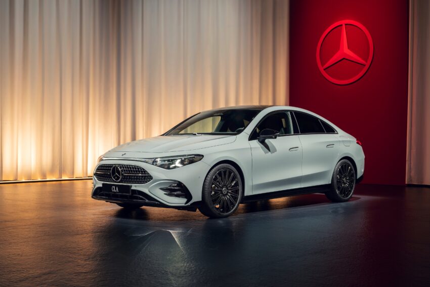2025 Mercedes-Benz CLA 第三代大改款全球首发, 同时提供纯电动与48V油电版, 纯电续航里程达792公里, 800V架构 291178