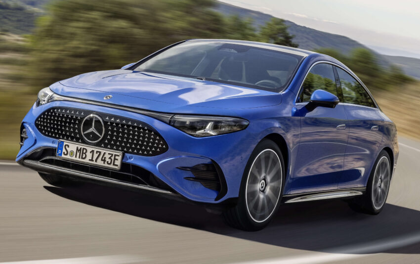 2025 Mercedes-Benz CLA 第三代大改款全球首发, 同时提供纯电动与48V油电版, 纯电续航里程达792公里, 800V架构 291160