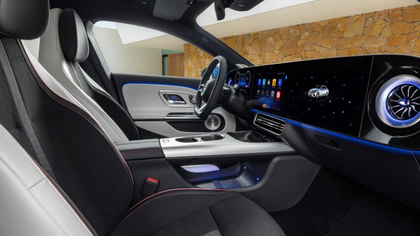 2025 Mercedes-Benz CLA 第三代大改款全球首发, 同时提供纯电动与48V油电版, 纯电续航里程达792公里, 800V架构 291163