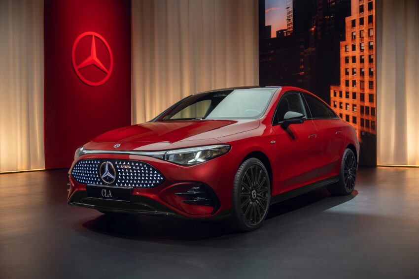 2025 Mercedes-Benz CLA 第三代大改款全球首发, 同时提供纯电动与48V油电版, 纯电续航里程达792公里, 800V架构 291166