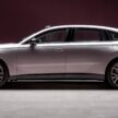 Volvo ES90 全球首发, 品牌旗舰纯电四门房车, 最长续航700公里, 最快4秒破百, 800V电动架构, 20分钟充电至80%