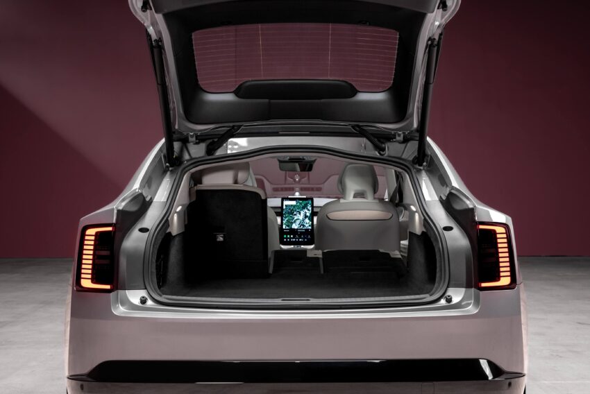 Volvo ES90 全球首发, 品牌旗舰纯电四门房车, 最长续航700公里, 最快4秒破百, 800V电动架构, 20分钟充电至80% 290748