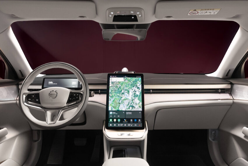 Volvo ES90 全球首发, 品牌旗舰纯电四门房车, 最长续航700公里, 最快4秒破百, 800V电动架构, 20分钟充电至80% 290761