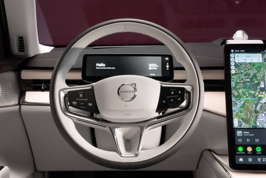 Volvo ES90 全球首发, 品牌旗舰纯电四门房车, 最长续航700公里, 最快4秒破百, 800V电动架构, 20分钟充电至80% 290763