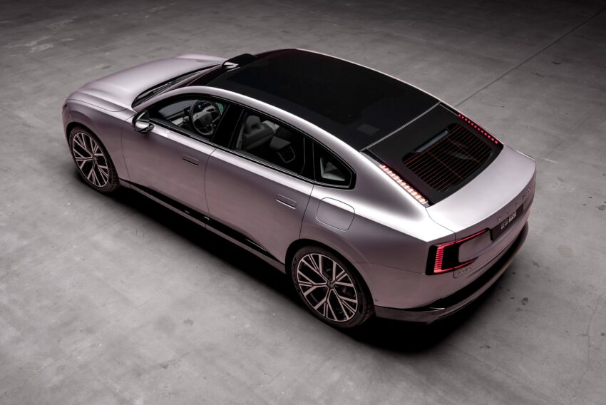 Volvo ES90 全球首发, 品牌旗舰纯电四门房车, 最长续航700公里, 最快4秒破百, 800V电动架构, 20分钟充电至80% 290769