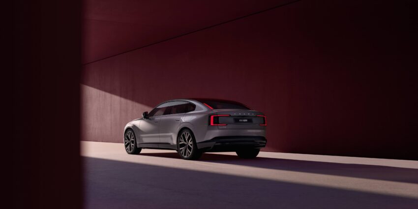 Volvo ES90 全球首发, 品牌旗舰纯电四门房车, 最长续航700公里, 最快4秒破百, 800V电动架构, 20分钟充电至80% 290795