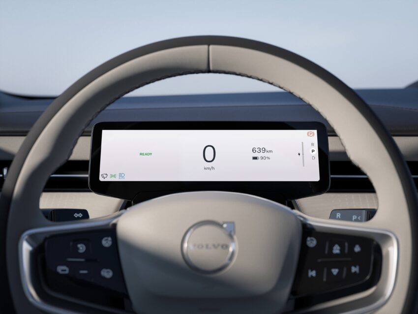 Volvo ES90 全球首发, 品牌旗舰纯电四门房车, 最长续航700公里, 最快4秒破百, 800V电动架构, 20分钟充电至80% 290811