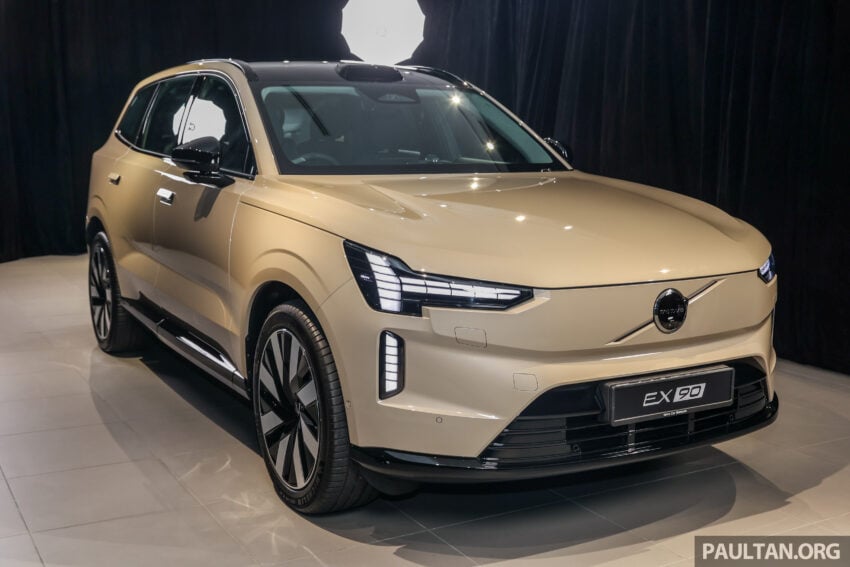 2025 Volvo EX90 和 XC90 小改款本地开放预订！纯电和插混七座SUV，续航里程达590公里；预估售价从RM450k起 291433