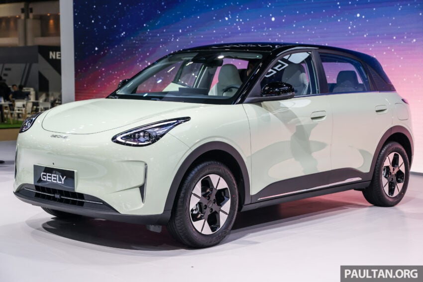 2025曼谷国际车展：吉利 Geome 几何星愿首次于泰国亮相！CLTC续航里程410km，Proton eMas 5 的原型车？ 292182