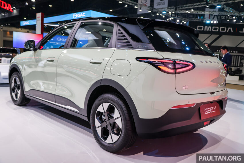 2025曼谷国际车展：吉利 Geome 几何星愿首次于泰国亮相！CLTC续航里程410km，Proton eMas 5 的原型车？ 292183
