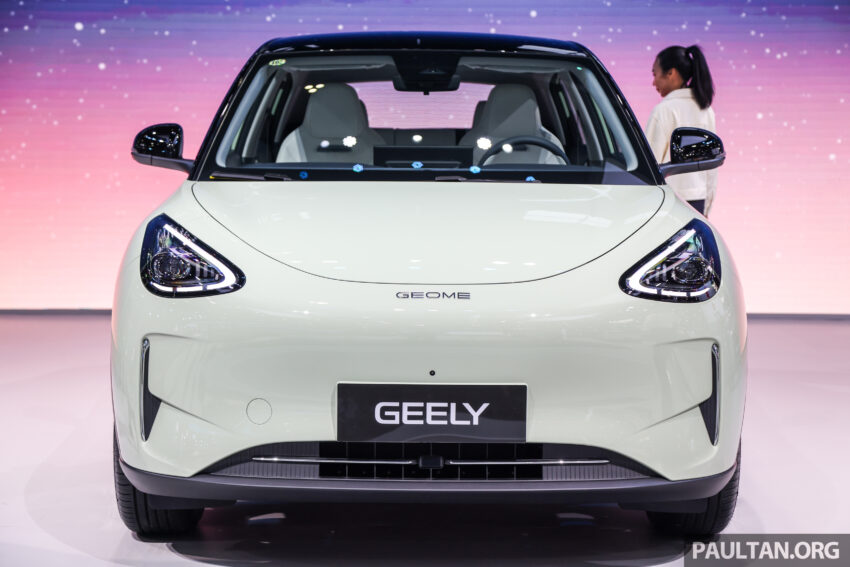 2025曼谷国际车展：吉利 Geome 几何星愿首次于泰国亮相！CLTC续航里程410km，Proton eMas 5 的原型车？ 292185