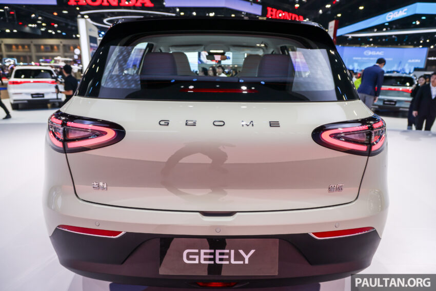2025曼谷国际车展：吉利 Geome 几何星愿首次于泰国亮相！CLTC续航里程410km，Proton eMas 5 的原型车？ 292186