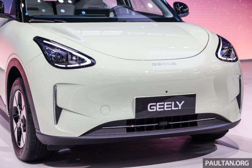 2025曼谷国际车展：吉利 Geome 几何星愿首次于泰国亮相！CLTC续航里程410km，Proton eMas 5 的原型车？ 292188