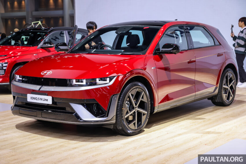 Hyundai Ioniq 5 N Line 小改款亮相泰国车展, 续航里程530公里, 7.5秒破百, 18分钟可充电到80%, 售价25.9万令吉 292406