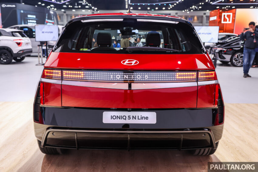 Hyundai Ioniq 5 N Line 小改款亮相泰国车展, 续航里程530公里, 7.5秒破百, 18分钟可充电到80%, 售价25.9万令吉 292411