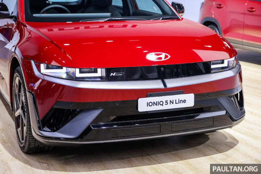 Hyundai Ioniq 5 N Line 小改款亮相泰国车展, 续航里程530公里, 7.5秒破百, 18分钟可充电到80%, 售价25.9万令吉 292412