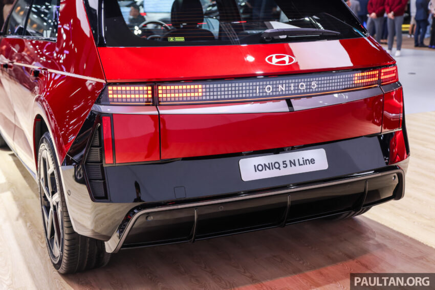 Hyundai Ioniq 5 N Line 小改款亮相泰国车展, 续航里程530公里, 7.5秒破百, 18分钟可充电到80%, 售价25.9万令吉 292414