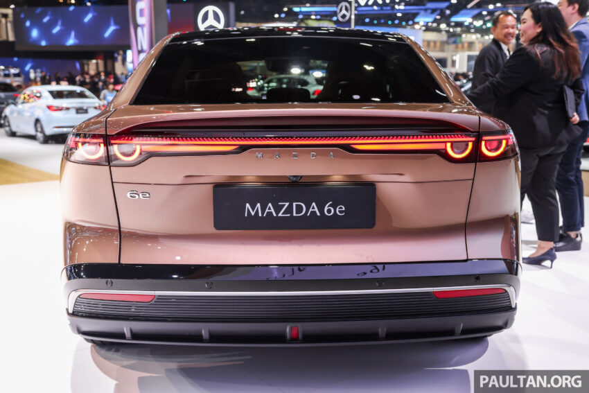 Mazda 6e 现身曼谷车展, 纯电四门房车或有机会来马? 292346